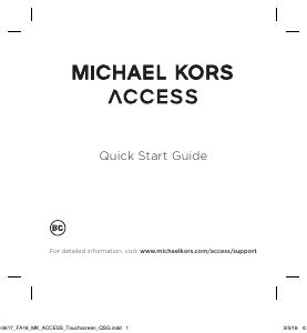 michael kors smart watches manual|Michael Kors watch troubleshooting.